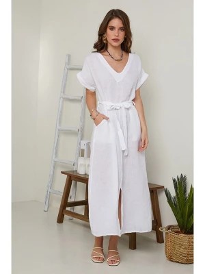 Zdjęcie produktu Rodier Lin Sukienka w kolorze białym rozmiar: S/M