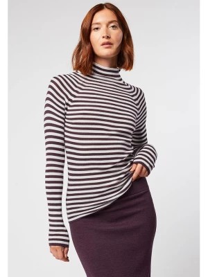 Zdjęcie produktu Rodier Sweter w kolorze fioletowo-białym rozmiar: M