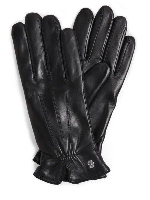 Zdjęcie produktu ROECKL Skórzane rękawiczki z dodatkiem kaszmiru Kobiety skóra czarny jednolity,
