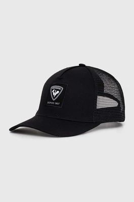 Zdjęcie produktu Rossignol czapka z daszkiem kolor czarny z aplikacją RLMMH24