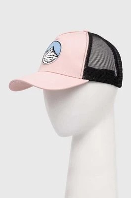 Zdjęcie produktu Rossignol czapka z daszkiem kolor różowy z aplikacją RLMMH21