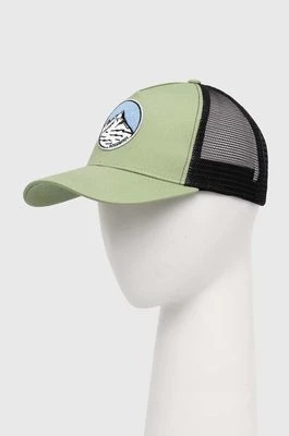 Zdjęcie produktu Rossignol czapka z daszkiem kolor zielony z aplikacją RLMMH21