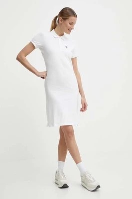 Zdjęcie produktu Rossignol sukienka bawełniana kolor biały mini prosta RLLWD02