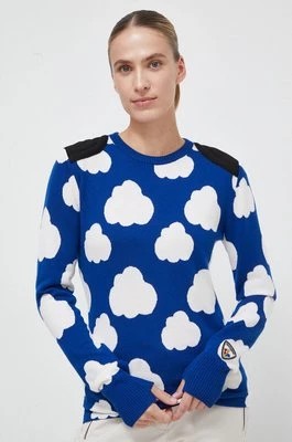 Zdjęcie produktu Rossignol sweter wełniany JCC damski kolor niebieski lekki