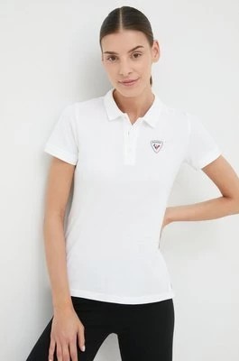 Zdjęcie produktu Rossignol t-shirt bawełniany kolor biały RLKWY02
