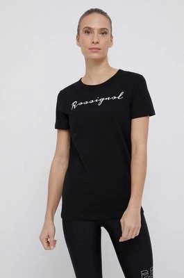 Zdjęcie produktu Rossignol T-shirt bawełniany kolor czarny RLKWY05