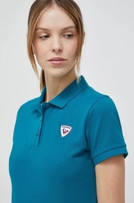 Zdjęcie produktu Rossignol t-shirt bawełniany kolor zielony RLKWY02