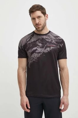 Zdjęcie produktu Rossignol t-shirt sportowy kolor czarny z nadrukiem RLLMY02