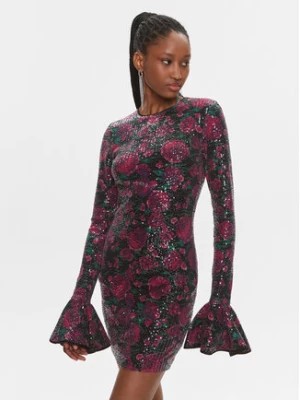 Zdjęcie produktu ROTATE Sukienka koktajlowa 112353 Różowy Slim Fit