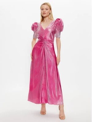 Zdjęcie produktu ROTATE Sukienka koktajlowa Gradient Plisse 1000191979 Różowy Regular Fit