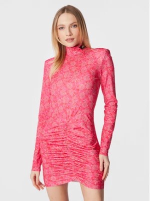 Zdjęcie produktu ROTATE Sukienka koktajlowa Mikiii RT2149 Różowy Slim Fit