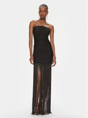 Zdjęcie produktu ROTATE Sukienka wieczorowa Sequin Fringe 111784100 Czarny Slim Fit