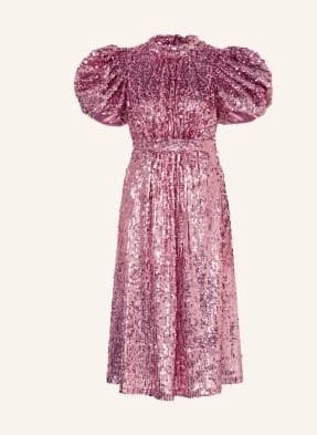 Zdjęcie produktu Rotate Sukienka Z Wycięciem I Cekinami pink