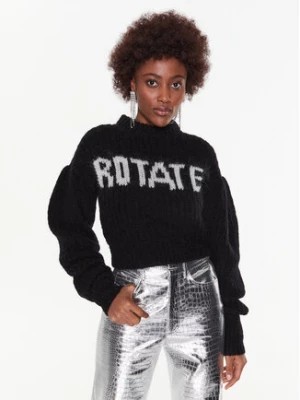 Zdjęcie produktu ROTATE Sweter Knit Puff-Sleeve RT2286 Czarny Regular Fit