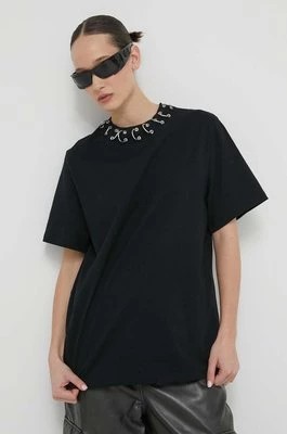 Zdjęcie produktu Rotate t-shirt bawełniany damski kolor czarny