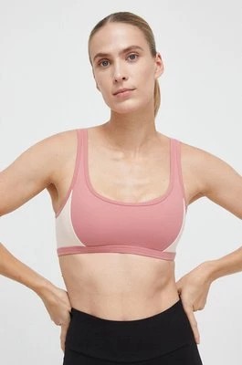 Zdjęcie produktu Roxy biustonosz sportowy Heart Into It Colorblock kolor różowy wzorzysty