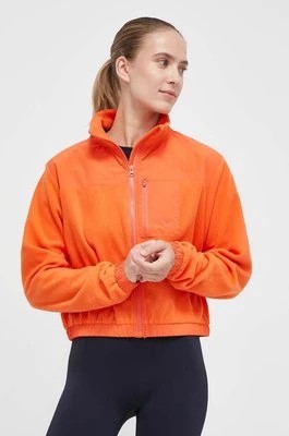 Zdjęcie produktu Roxy bluza sportowa Waves Of Warmth kolor pomarańczowy gładka