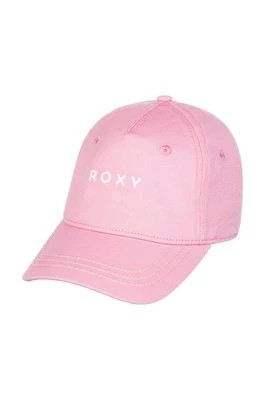 Zdjęcie produktu Roxy czapka z daszkiem bawełniana dziecięca DEARELIEVER T kolor różowy gładka