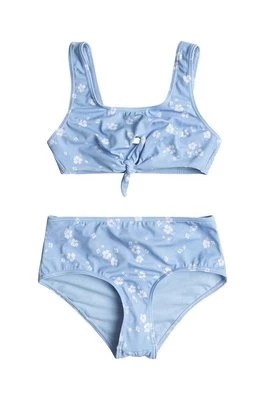 Zdjęcie produktu Roxy dwuczęściowy strój kąpielowy dziecięcy DREAMERLETT kolor niebieski