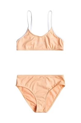 Zdjęcie produktu Roxy dwuczęściowy strój kąpielowy dziecięcy RG STORY kolor pomarańczowy