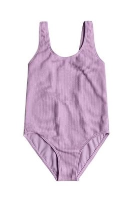 Zdjęcie produktu Roxy jednoczęściowy strój kąpielowy dziecięcy ARUBA RG kolor fioletowy