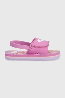 Zdjęcie produktu Roxy sandały kolor fioletowy