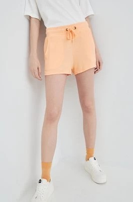 Zdjęcie produktu Roxy szorty damskie kolor pomarańczowy melanżowe high waist