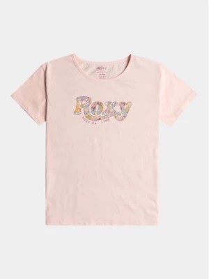 Zdjęcie produktu Roxy T-Shirt Day And Night A Tees ERGZT04008 Różowy Regular Fit