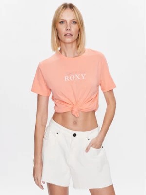Zdjęcie produktu Roxy T-Shirt Noon Ocean ERJZT05490 Pomarańczowy Regular Fit