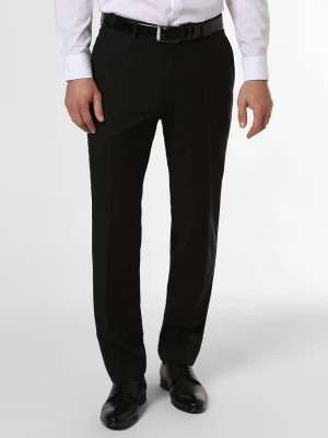 Zdjęcie produktu Roy Robson Męskie spodnie od garnituru modułowego Mężczyźni Modern Fit wełna ze strzyży czarny jednolity,