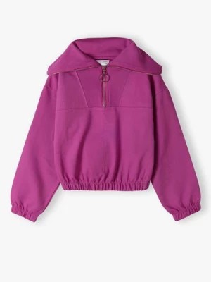 Zdjęcie produktu Różowa krótka bluza dziewczęca Lincoln & Sharks by 5.10.15.