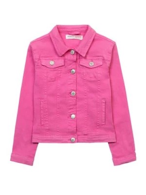 Zdjęcie produktu Różowa kurtka jeansowa dla niemowlaka Minoti