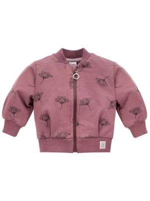 Zdjęcie produktu Różowa rozpinana bluza dziewczęca bez kaptura Pinokio