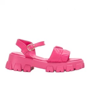 Zdjęcie produktu Różowe sandały na platformie Ferlandi Inna marka