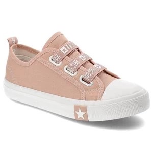 Zdjęcie produktu Różowe Trampki Big Star Wsuwane Buty Dziecięce