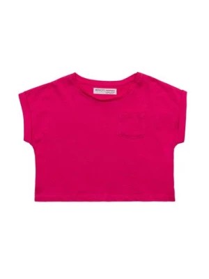 Zdjęcie produktu Różowy top bawełniany dla niemowlaka Minoti