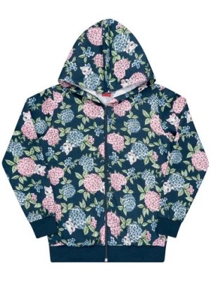 Zdjęcie produktu Rozpinana bluza dla dziewczynki w kwiaty Bee Loop