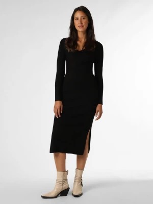Zdjęcie produktu s.Oliver BLACK LABEL Dzianinowa sukienka damska Kobiety wiskoza czarny jednolity,
