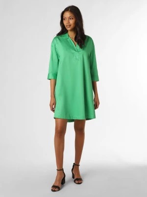 Zdjęcie produktu s.Oliver BLACK LABEL Sukienka damska Kobiety Bawełna zielony jednolity,