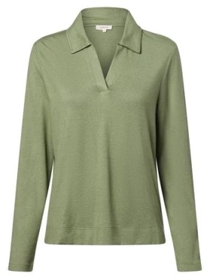 Zdjęcie produktu s.Oliver Damska koszulka z długim rękawem Kobiety wiskoza zielony marmurkowy,