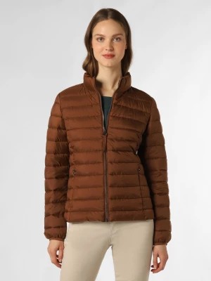 Zdjęcie produktu s.Oliver Damska kurtka pikowana Kobiety Sztuczne włókno brązowy jednolity,