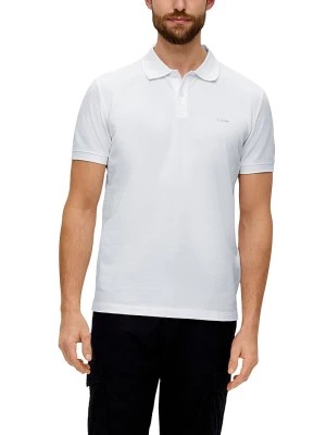 Zdjęcie produktu S.OLIVER RED LABEL Koszulka polo w kolorze białym rozmiar: M
