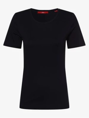 Zdjęcie produktu s.Oliver T-shirt damski Kobiety Bawełna niebieski jednolity,