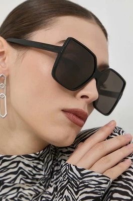 Zdjęcie produktu Saint Laurent okulary przeciwsłoneczne Betty damskie kolor czarny