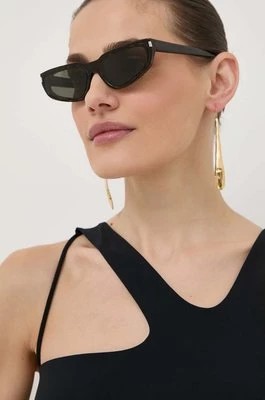 Zdjęcie produktu Saint Laurent okulary przeciwsłoneczne damskie kolor brązowy SL 634 NOVA