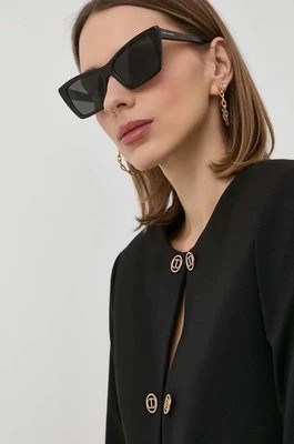 Zdjęcie produktu Saint Laurent okulary przeciwsłoneczne damskie kolor czarny SL 276 MICA