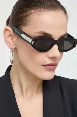 Zdjęcie produktu Saint Laurent okulary przeciwsłoneczne damskie kolor czarny SL 618