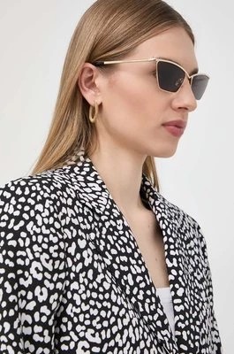 Zdjęcie produktu Saint Laurent okulary przeciwsłoneczne damskie kolor złoty SL 637