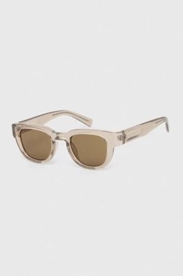Zdjęcie produktu Saint Laurent okulary przeciwsłoneczne kolor beżowy SL 675