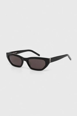 Zdjęcie produktu Saint Laurent okulary przeciwsłoneczne kolor czarny SL M126